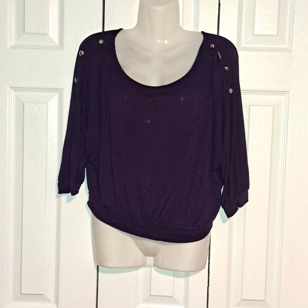 Purple tee